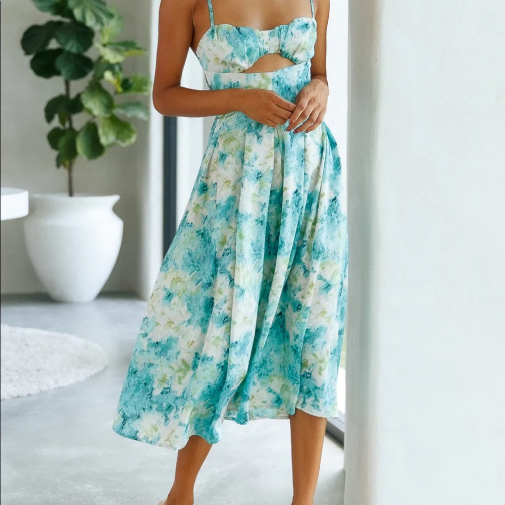 Hello Molly Sunny Skies Midi Dress
